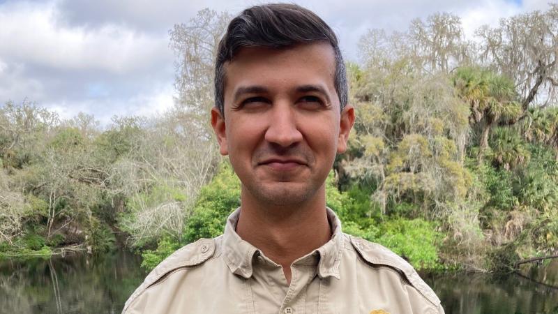 Chris Sardinas, assistant park manager at Hillsborough River State Park